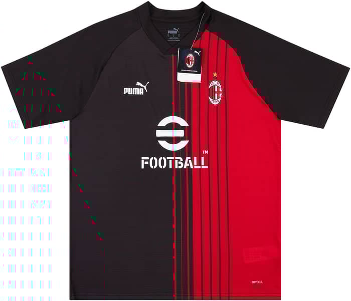 2022-23 AC Milan Puma Pre-Match Shirt