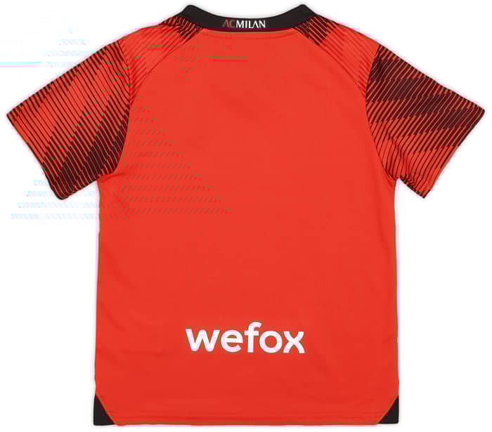 2023-24 AC Milan Full Home Kit - (Little Kids)