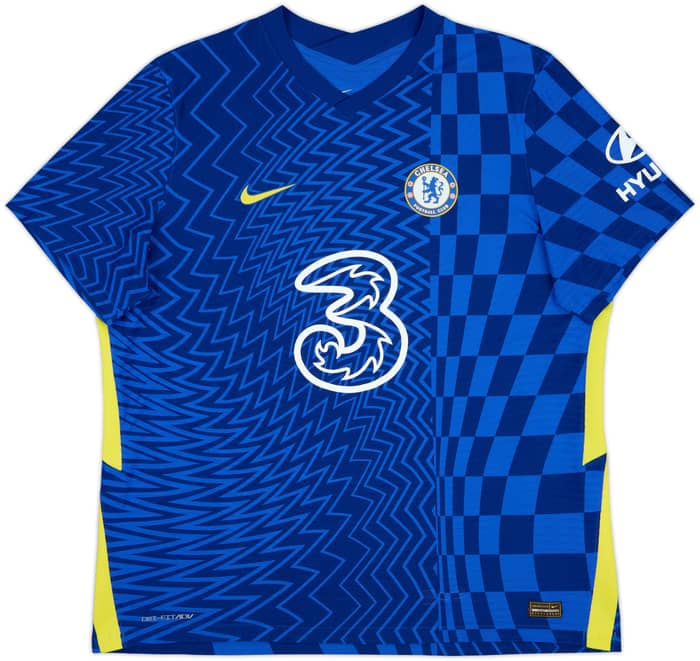 2021-22 Chelsea Authentic Home Shirt Pulisic #10 - 10/10 - (XXL)