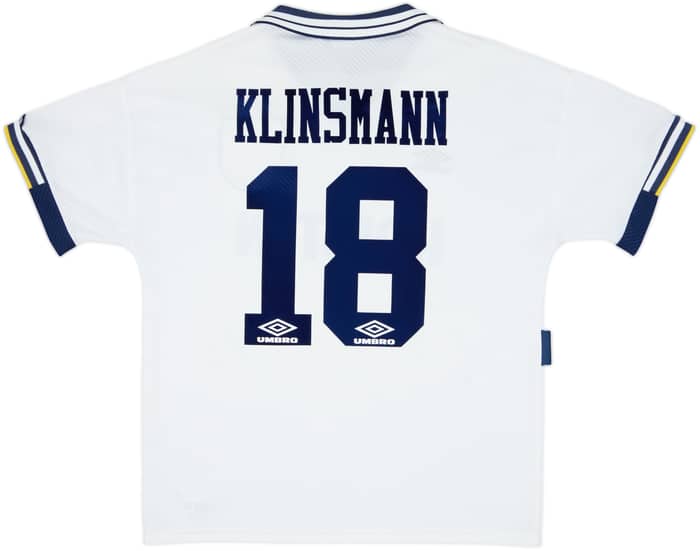 Camiseta de local del Tottenham 1993-95 Klinsmann #18 - 7/10 - (L)