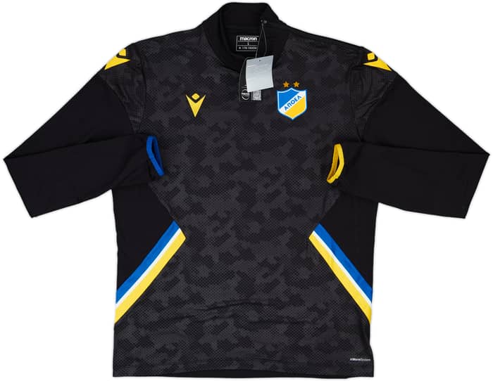 2022-23 Apoel Nicosia Macron 1/4 Zip Training Top (L)