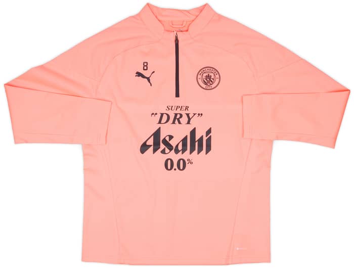 2024-25 Manchester City Player Issue 1/4 Zip Rain Top # - 9/10