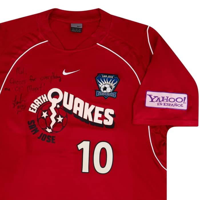 2004 San Jose Earthquakes Match Issue Third Shirt #10 (Donovan)