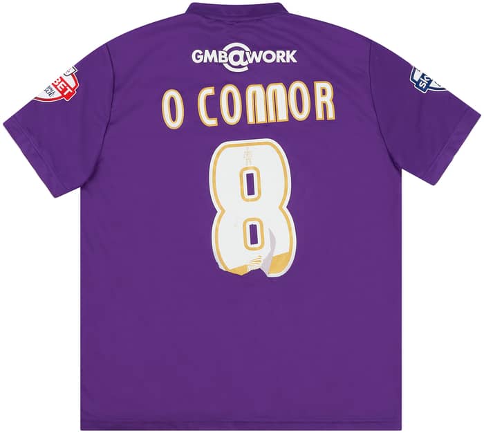 2015-16 Port Vale Match Issue Third Shirt O'Conner #8