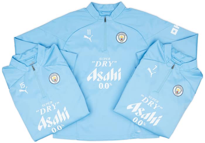 2023-24 Manchester City Women's Player Issue 1/4 Zip Rain Top - 9/10