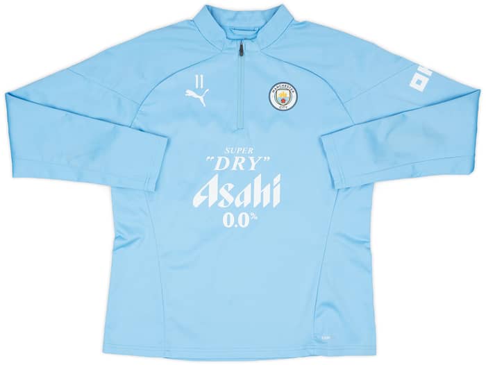 2023-24 Manchester City Women's Player Issue 1/4 Zip Rain Top - 9/10
