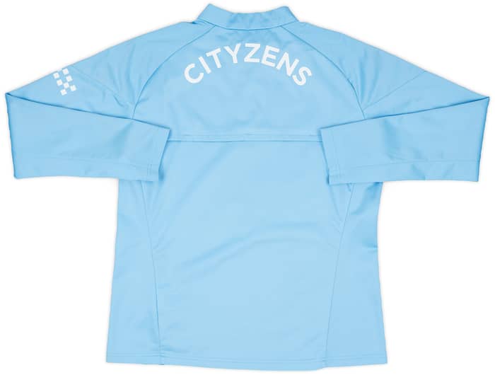 2023-24 Manchester City Women's Player Issue 1/4 Zip Rain Top - 9/10