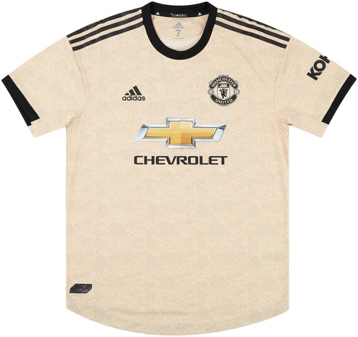 2019-20 Manchester United Player Issue Away Shirt L