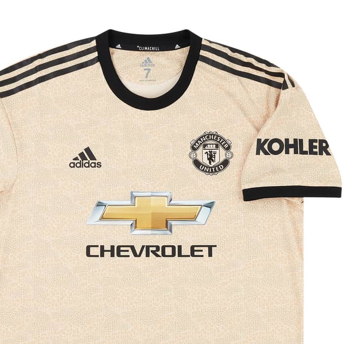2019-20 Manchester United Player Issue Away Shirt L