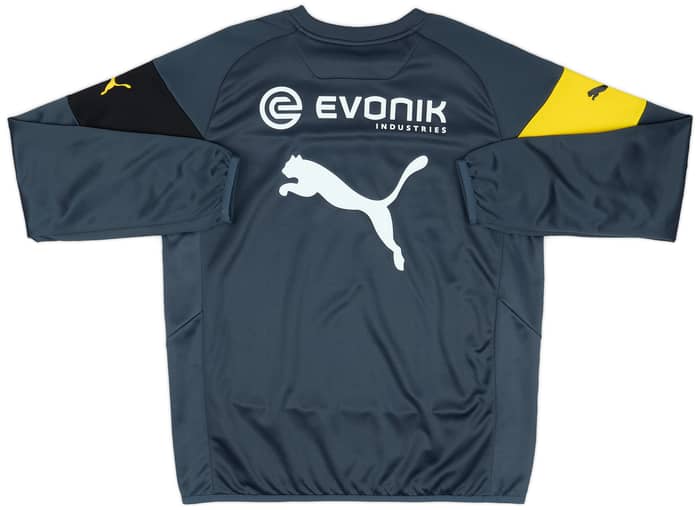 2014-15 Borussia Dortmund Staff Issue Training Sweat Top - 7/10 - (L)