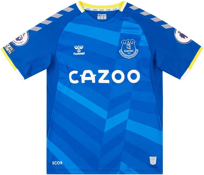 2021-22 Everton Match Issue Home Shirt Calvert-Lewin #9 (v Man Utd)