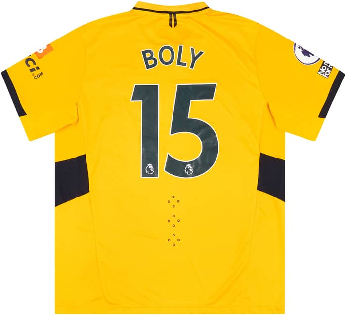 2021-22 Wolves Match Issue Home Shirt Boly #15