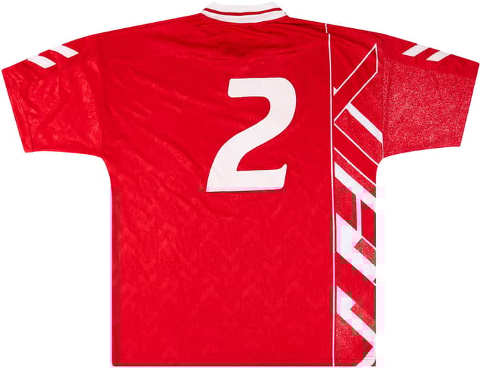 1994-96 Denmark Match Issue Home Shirt #2 (Rieper)