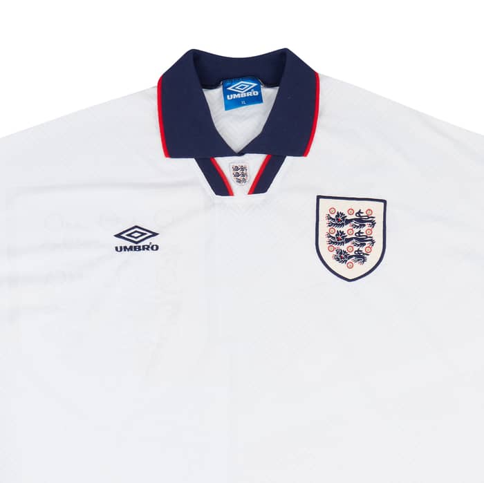 1994-95 England Match Issue Home Shirt #11 (McManaman)