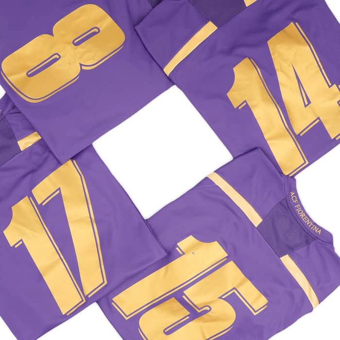 2009-10 Fiorentina Player Issue Home Shirt # - 5/10 - (L)
