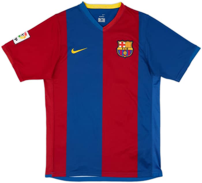 2006-07 Barcelona Home Shirt Messi #19 - 5/10 - (S)