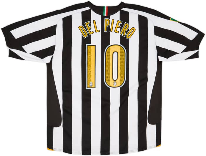 2005-06 Juventus Home Shirt Del Piero #10 - 5/10 - (XXL)