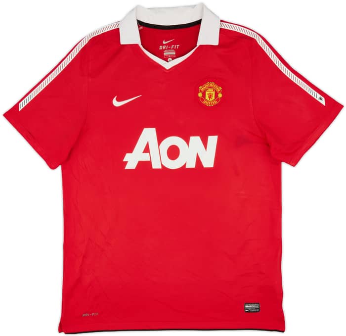 2010-11 Manchester United Home Shirt Rooney #10 - 6/10 - (L)