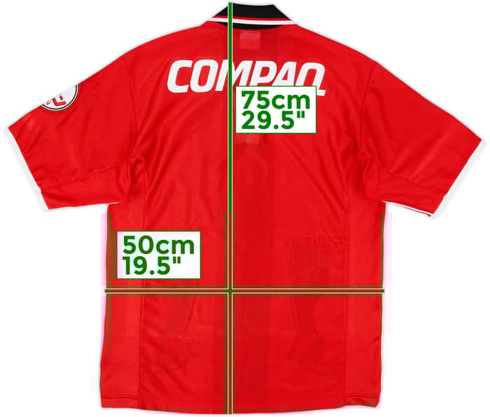 2001-02 Urawa Red Diamonds Home Shirt - 9/10 - (S)