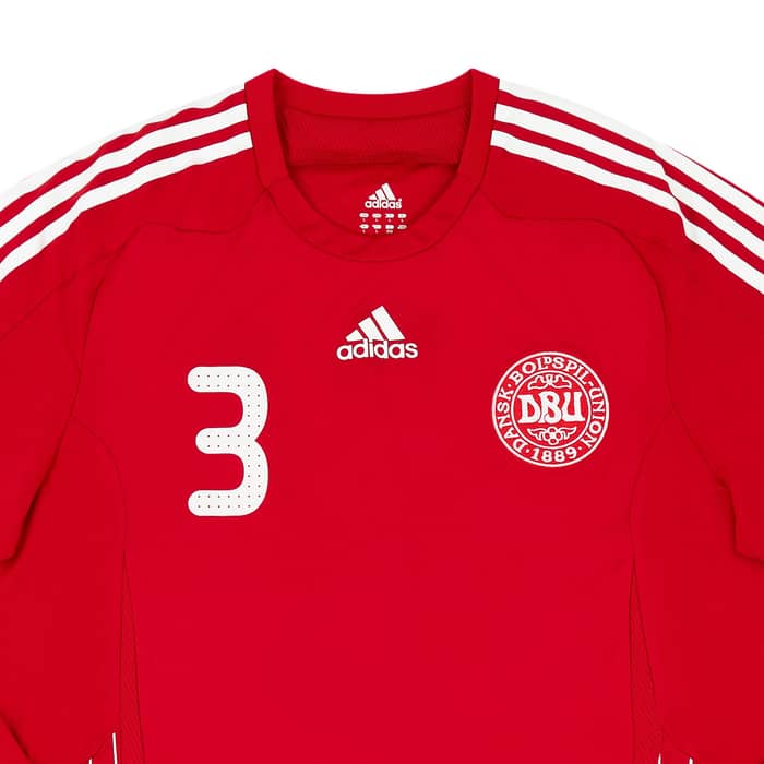 2008-10 Denmark Match Issue Home L/S Shirt #3