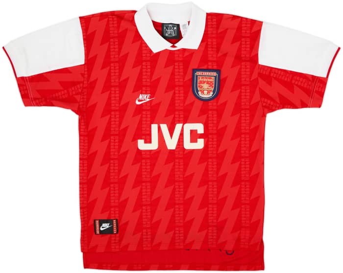 1994-96 Arsenal Home Shirt Wright #8 - 8/10 - (L)