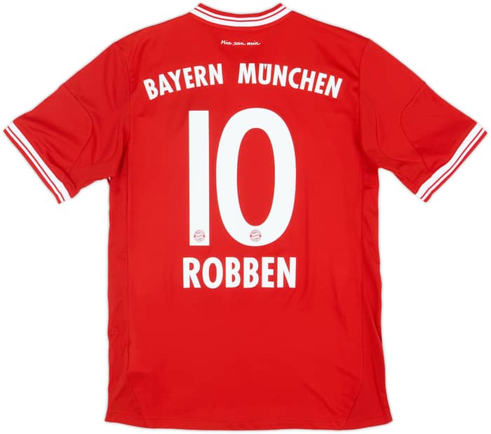 2013-14 Bayern Munich Home Shirt Robben #10 - 9/10 - (XL.Boys)