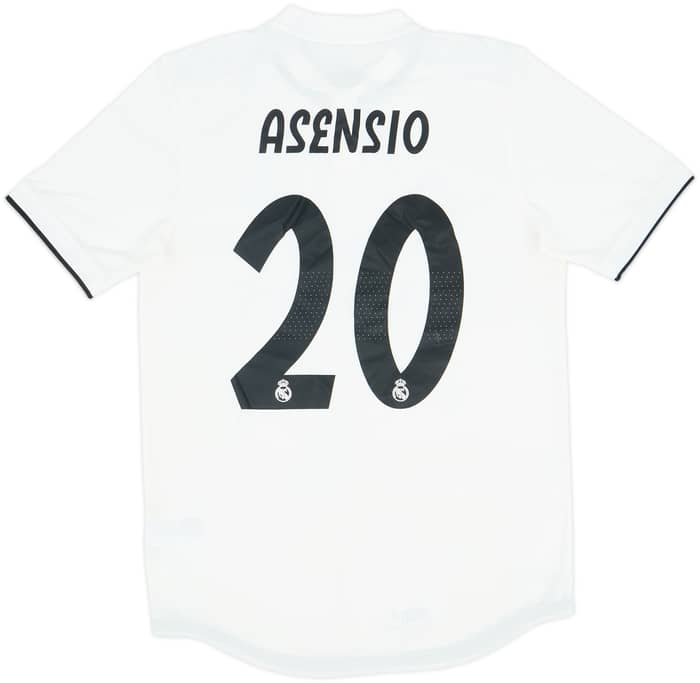 2018-19 Real Madrid Authentic Home Shirt Asensio #20 (M)