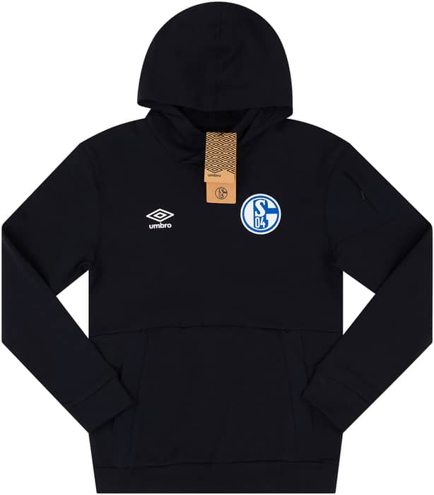 2021-22 Schalke Umbro Travel Hooded Top (KIDS)