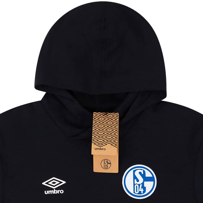 2021-22 Schalke Umbro Travel Hooded Top (KIDS)