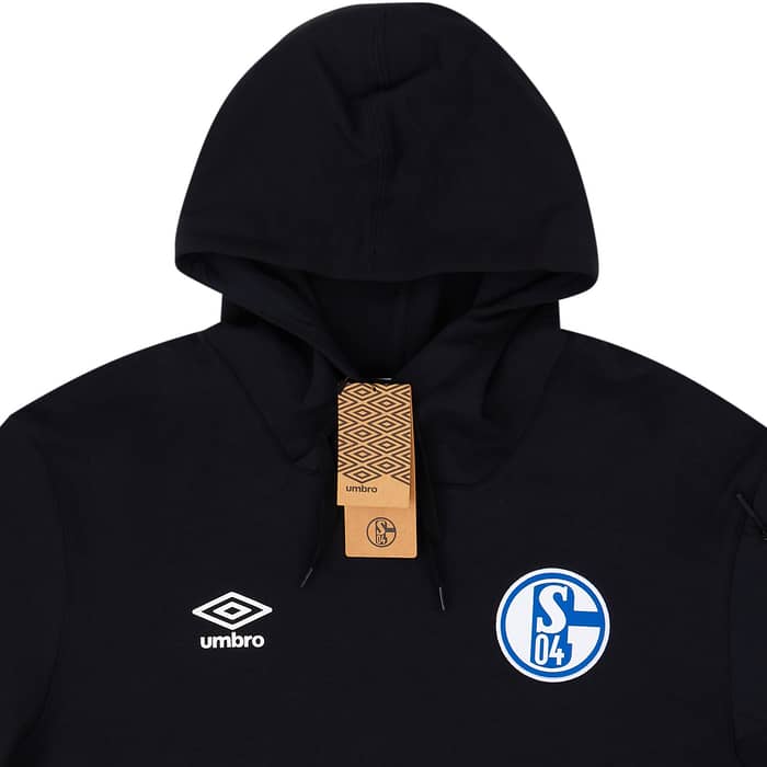 2021-22 Schalke Umbro Travel Hooded Top