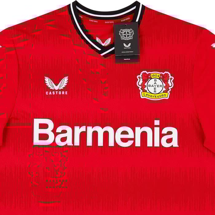 2022-23 Bayer Leverkusen Player Issue Pro Home L/S Shirt