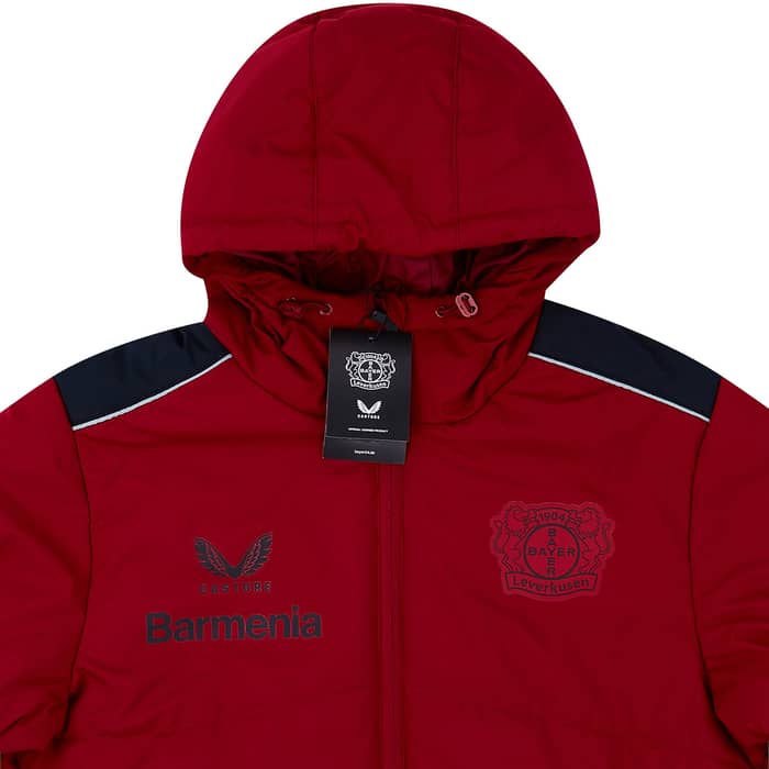 2022-23 Bayer Leverkusen Castore Padded Bench Jacket (S)