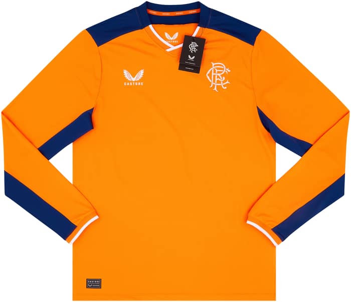 2022-23 Rangers Player Issue Pro Third L/S Shirt
