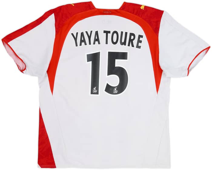 2006-07 Monaco Home Shirt Yaya Toure #15 - 5/10 - (XL)