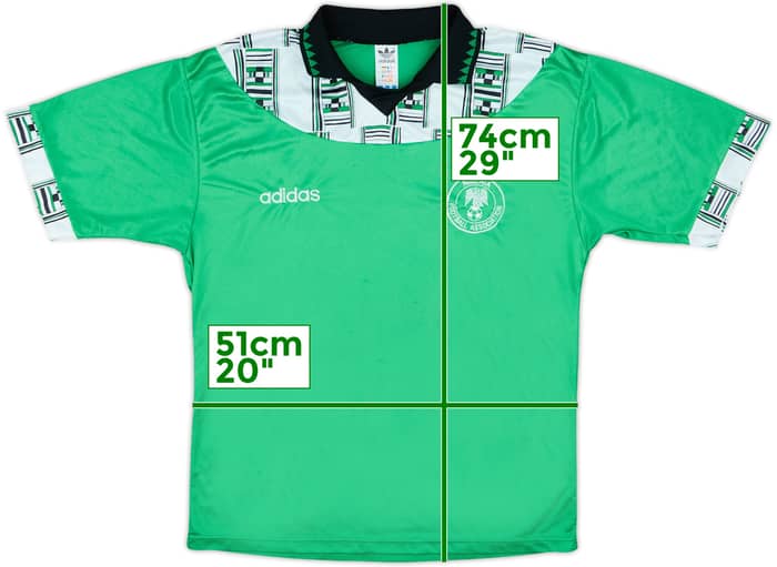 1994-95 Nigeria Home Shirt - 8/10 - (L)