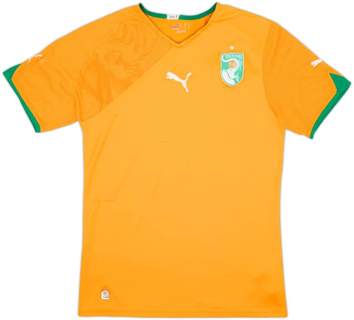 2010-11 Ivory Coast Home Shirt - 7/10 - (S)