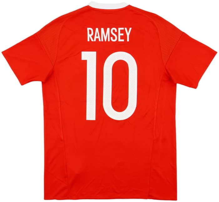 2016-17 Wales Home Shirt Ramsey #10 - 8/10 - (M)