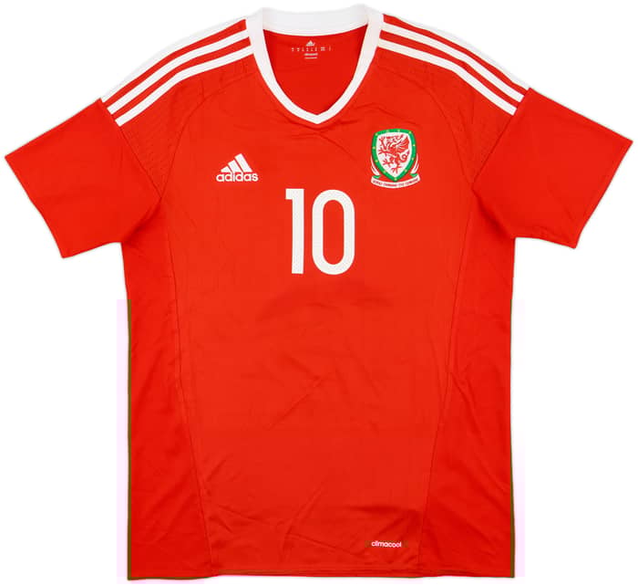 2016-17 Wales Home Shirt Ramsey #10 - 8/10 - (M)