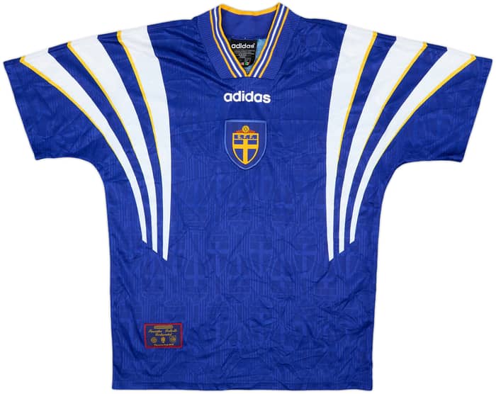 Camiseta de visitante de Suecia 1996-98 - 9/10 - (M)