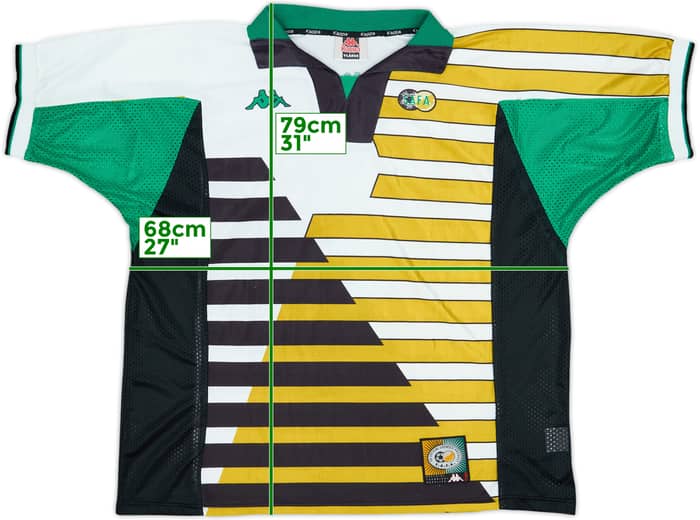 1998 South Africa Home Shirt - 8/10 - (XL)