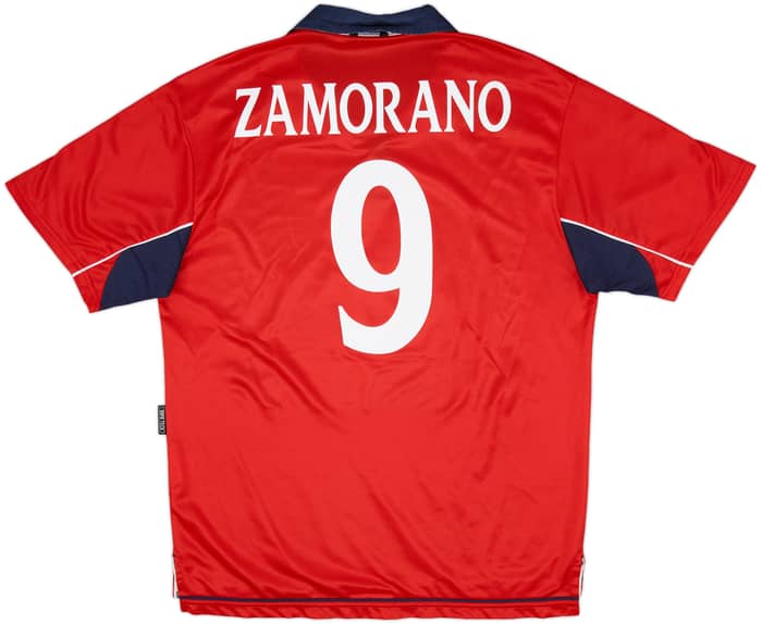 2000-01 Chile Home Shirt Zamorano #9 - 8/10 - (L)