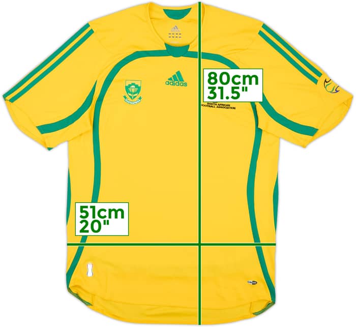 2006-09 South Africa Home Shirt - 7/10 - (M)