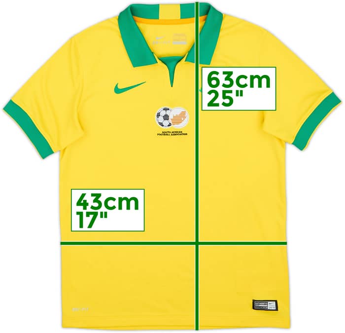2015-16 South Africa Home Shirt - 7/10 - (L.Boys)