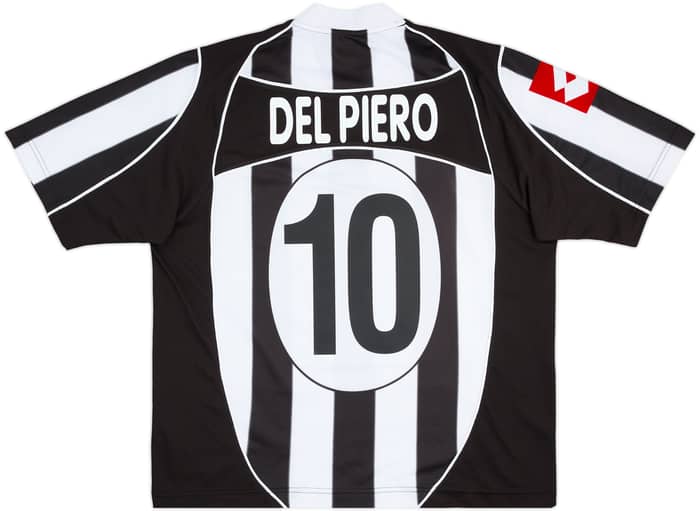 2002-03 Juventus Home Shirt Del Piero #10 - 10/10 - (L)