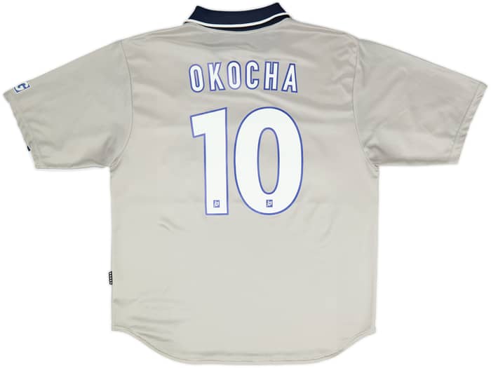 1999-00 Paris Saint-Germain Away Shirt Okocha #10 - 5/10 - (XL)