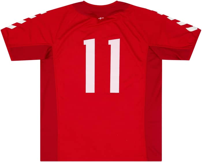 2003-04 Denmark Match Issue Home Shirt #11