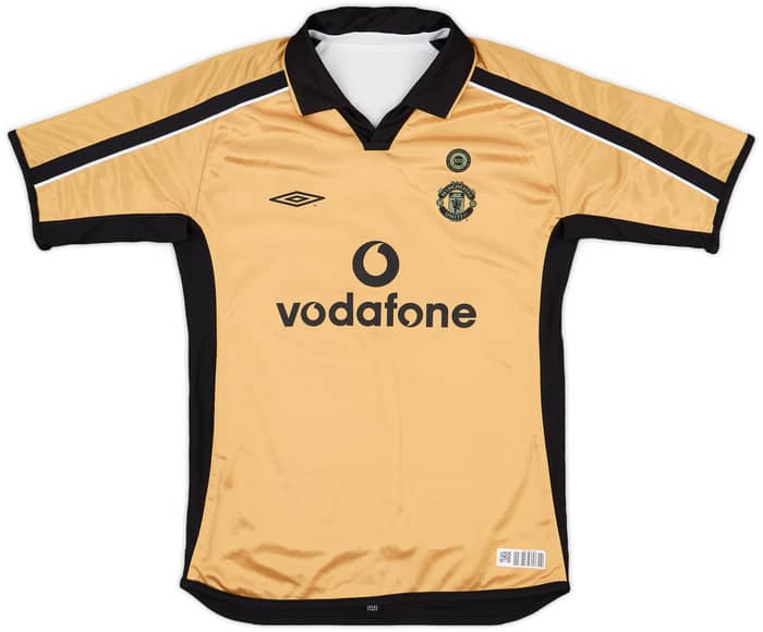 2001-02 Manchester United Centenary Away/Third Shirt - 9/10 - (S.Boys)