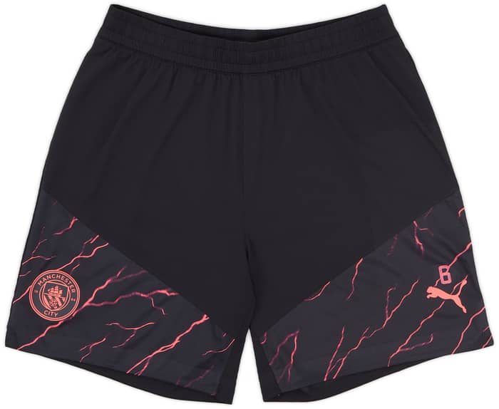 2023-24 Manchester City Player Issue Training Shorts # - 7/10
