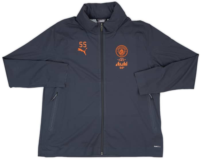 2023-24 Manchester City Women's Staff Issue Rain Jacket # - 9/10 - (S)