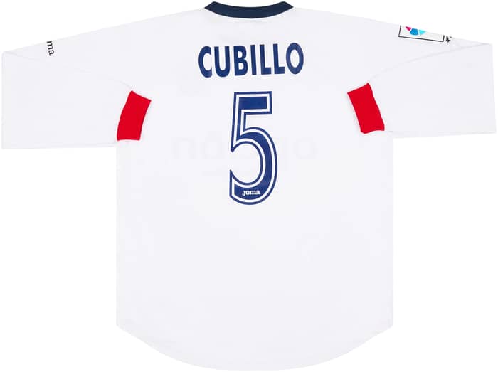 2004-05 Getafe Match Issue Third L/S Shirt Cubillo #5